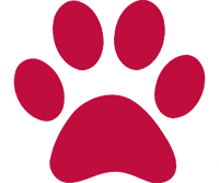 Red Pawprint