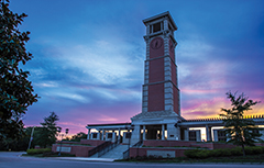 Moulton Tower at Night