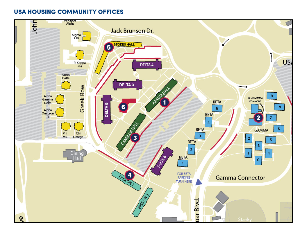 Community Office Locations Map