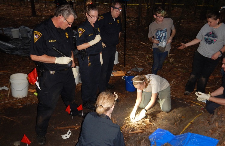 Gregoricka works a case with the Mobile Police Department where human remains were found. The body was of a homeless person who died of natural causes. 