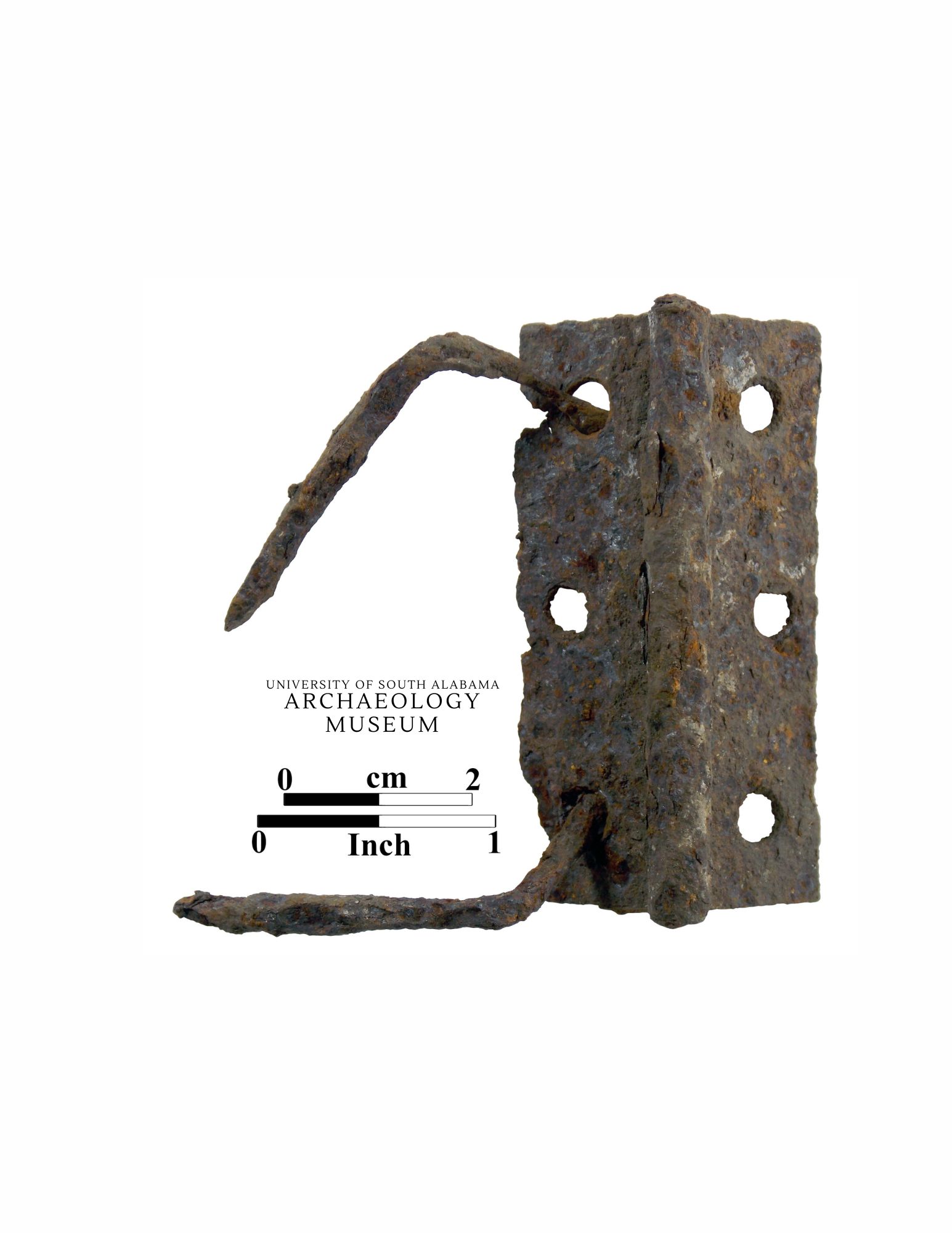 Lewis Quarters Iron Hinge